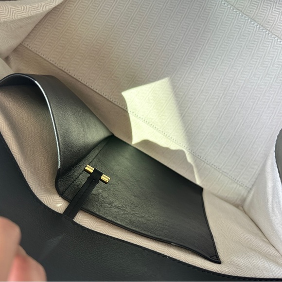 The Row Soft Margaux 15 Bag in Leather - Picture 11 of 16